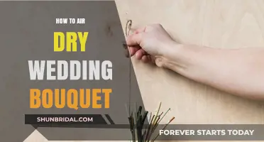 Preserving Your Wedding Bouquet: A Simple Guide to Air Drying