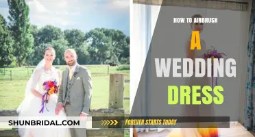 Airbrushing Magic: Transforming Wedding Dresses