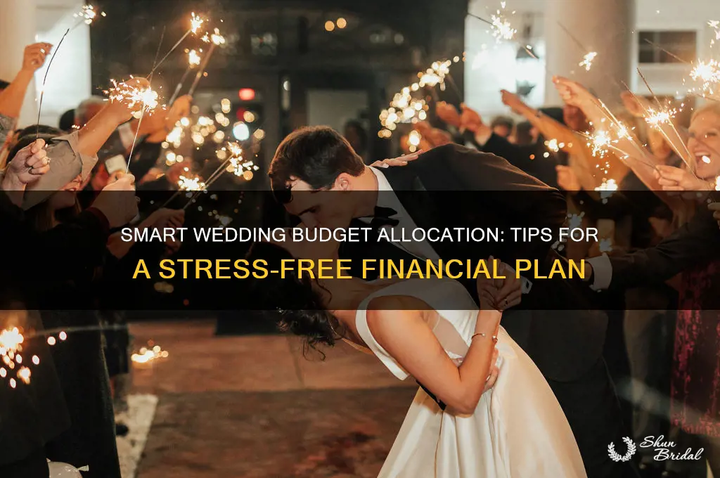 how to allocate wedding budget