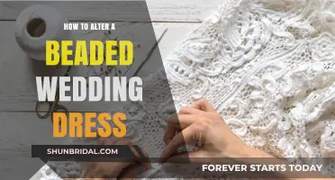 The Perfect Fit: Altering Your Beaded Wedding Dress