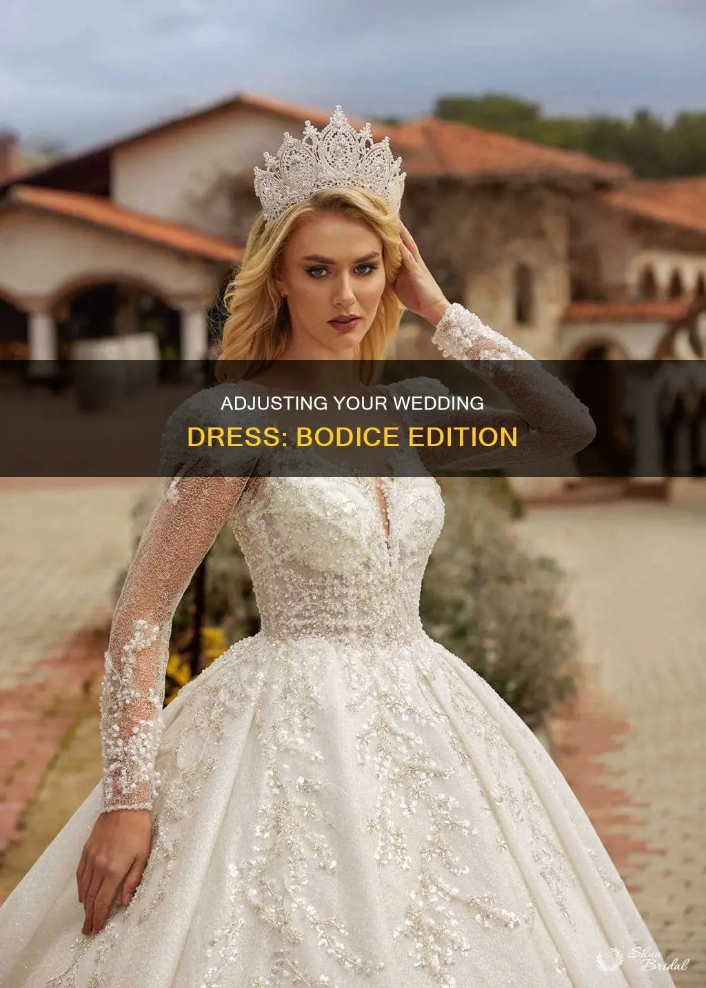 how to alter a wedding dress bodice