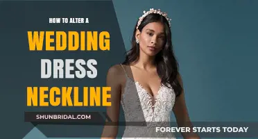 Transforming Your Wedding Dress: Altering the Neckline
