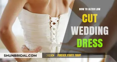 Transforming Low-Cut Wedding Dresses: Alteration Tips and Tricks