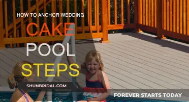 Anchoring Wedding Cake Pool Steps: A Simple Guide