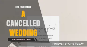 Navigating Heartbreak: Gracefully Announcing Your Cancelled Wedding to Loved Ones