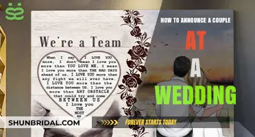 Elegant Wedding Introductions: Mastering the Art of Announcing the Couple