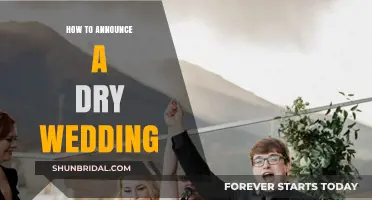 Celebrating Love Without Alcohol: Tips for Announcing a Dry Wedding