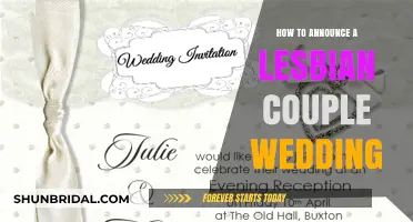 Celebrating Love: Creative Ways to Announce Your Lesbian Wedding