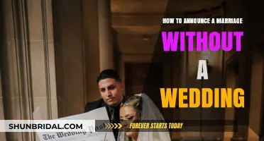 Celebrating Your Union: Creative Ways to Announce a Marriage Without a Wedding