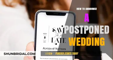 Gracefully Postponing Your Wedding: Tips for Announcing the New Date