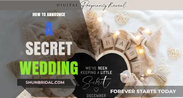 Revealing Your Secret Wedding: Creative Ways to Share the Surprise