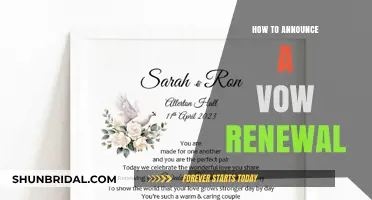 Renewing Your Vows: Creative Ways to Share the Joyful News