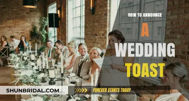 Mastering the Art of Delivering a Memorable Wedding Toast Announcement