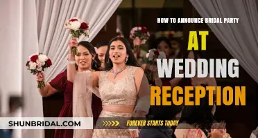 Introducing Your Bridal Party: Creative Ways to Announce at Reception