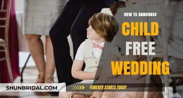 Celebrating Love: How to Gracefully Announce a Child-Free Wedding