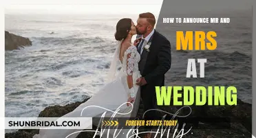 Elegant Ways to Announce Mr. and Mrs. at Your Wedding Reception