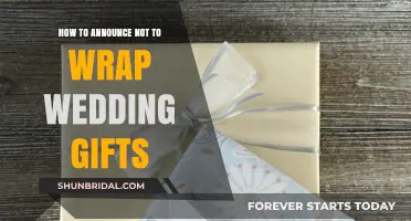 Skip the Wrapping: A Gracious Guide to Gift-Giving at Weddings