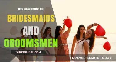 Creative Ways to Introduce Your Bridesmaids and Groomsmen at the Wedding