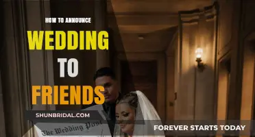 Creative Ways to Share Your Wedding News with Friends