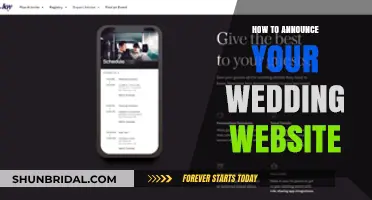 Creative Ways to Share Your Wedding Website with Guests