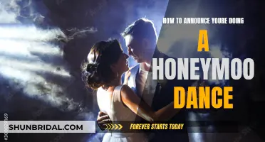 Announcing Your Honeymoon Dance: Creative Ways to Inform Guests
