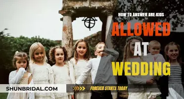 Kids at Weddings: Etiquette Tips for Answering the Question Gracefully