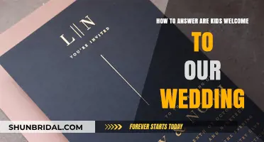 Kids at Weddings: Crafting a Clear and Gracious RSVP Response