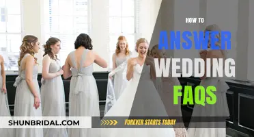 Mastering Wedding FAQs: Essential Tips for Perfect Responses