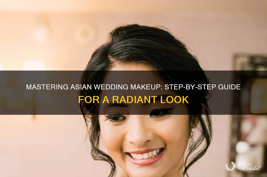 how to apply asian wedding makeup