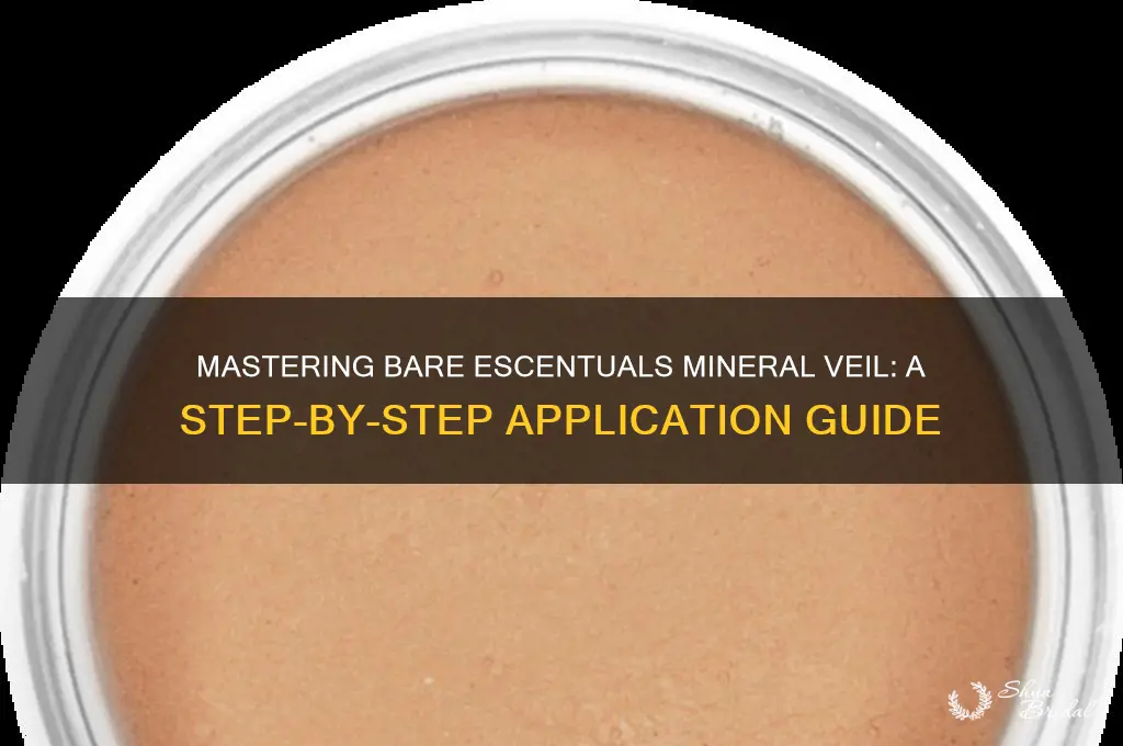 how to apply bare escentuals mineral veil