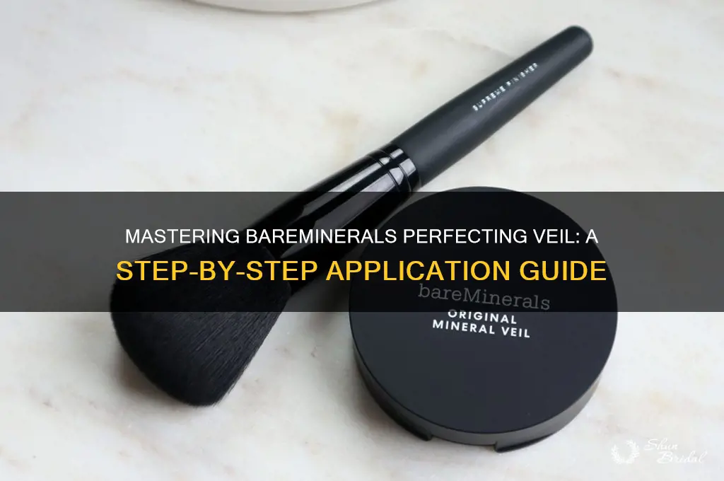 how to apply bareminerals perfecting veil