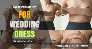 Boob Tape for Wedding Bliss: A Guide to Secure Fit