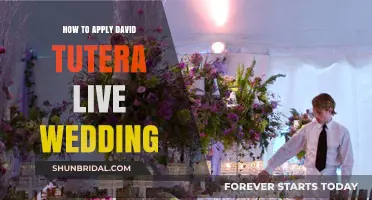 How to Apply for David Tutera's Live Wedding: A Step-by-Step Guide