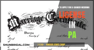 A Guide to Obtaining Your Quaker Wedding License in Pennsylvania