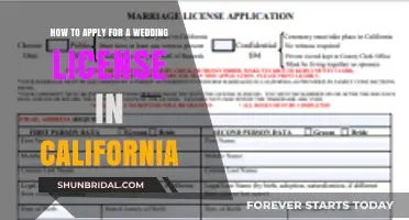 Your Guide to Obtaining a California Wedding License: Steps & Tips