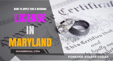 Maryland Marriage License: A Step-by-Step Guide to Your Wedding Permit