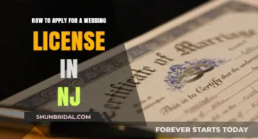 Your NJ Wedding License Guide: Application Steps and Requirements