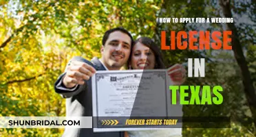 Your Texas Wedding License: A Step-by-Step Application Guide
