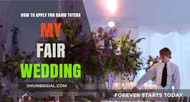 Apply for David Tutera's My Fair Wedding: A Step-by-Step Guide