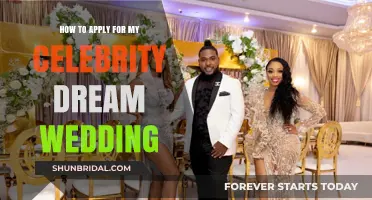 Your Celebrity Dream Wedding: A Step-by-Step Application Guide