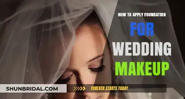 Perfect Wedding Makeup: Flawless Foundation Application Tips and Tricks
