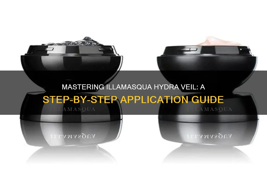 how to apply illamasqua hydra veil
