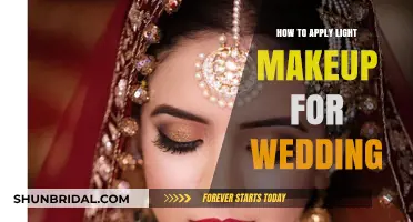 Effortless Wedding Glow: Simple Light Makeup Tips for Brides