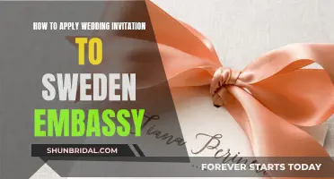 Applying for a Swedish Wedding Visa: Invitation and Embassy Guide