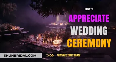 Embracing the Magic: A Guide to Appreciating Wedding Ceremonies