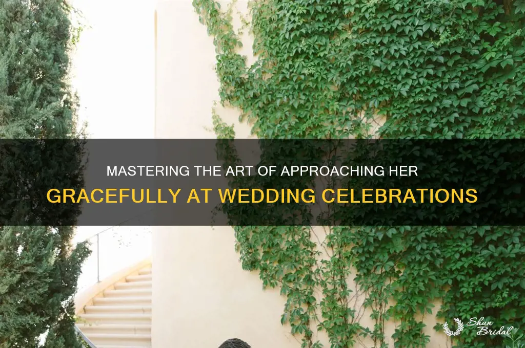 how to approach a girl at a wedding