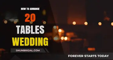 Elegant Wedding Table Arrangements: 20 Table Layout Ideas & Tips