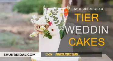 Arranging a 3-Tier Wedding Cake: A Step-by-Step Guide