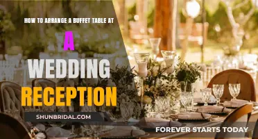 Buffet Table Wedding Reception: A Step-by-Step Guide