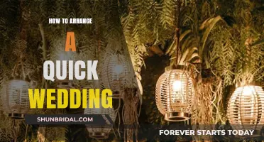 Quick Wedding Planning: Tips for a Stress-Free, Fast Celebration
